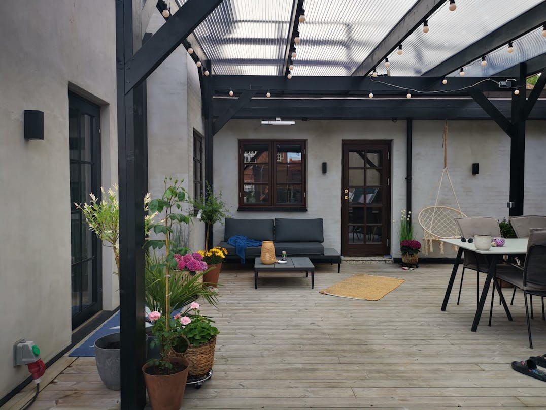 Overdækket terrasse Overdækket terrasse